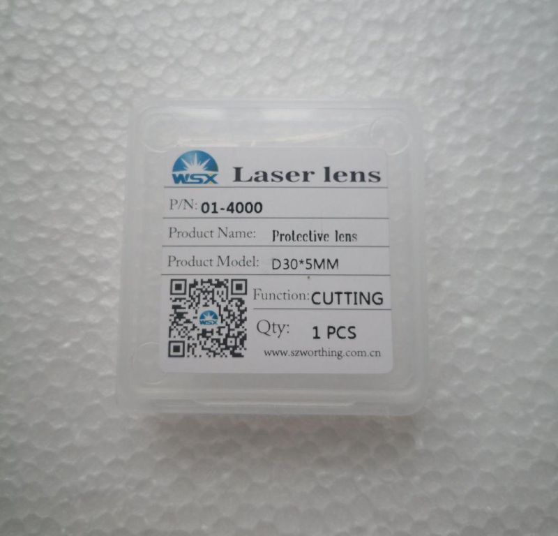 37*7 High Power Rate Protective Lens for Fiber Laser Cutting Machine