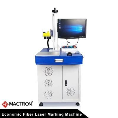 20W Cabinet Type Stainless Steel, Gold, Silver, Plastic Fiber Laser Marking Machine