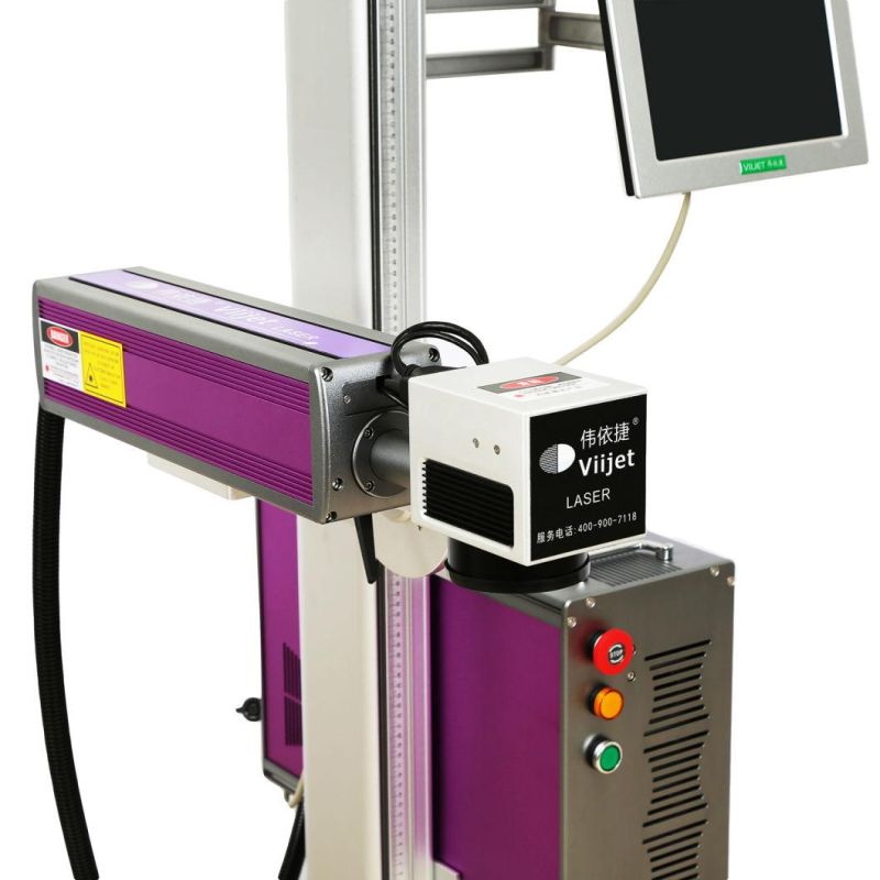 Factory Price Fiber Laser Marking Machine on-Line Laser Coding Machine for Aluminum Building Materials/Aluminum Window/Aluminum Door