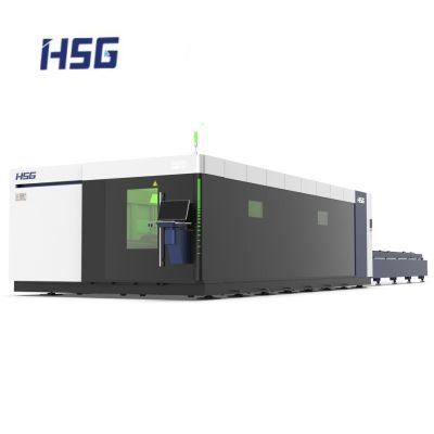 Eco-Friendly Cutting Green CNC Fiber Laser Cutting Machine for Thick Metal Sheet and Plate Ultra High Power Steel Processing Manufacturer
