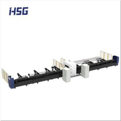 Hsg Laser Brand 4000W Tube Laser Cutter From China Factory