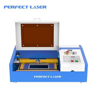 Mini Desktop Rubber Stamp 40W CO2 Laser Engraving Machine