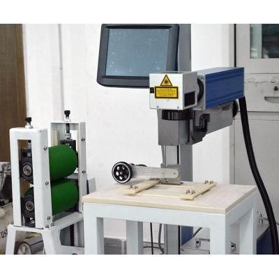 Customized Laser Machine 20 Watt Fiber Laser Type for Heat Insulation Plastic Strip