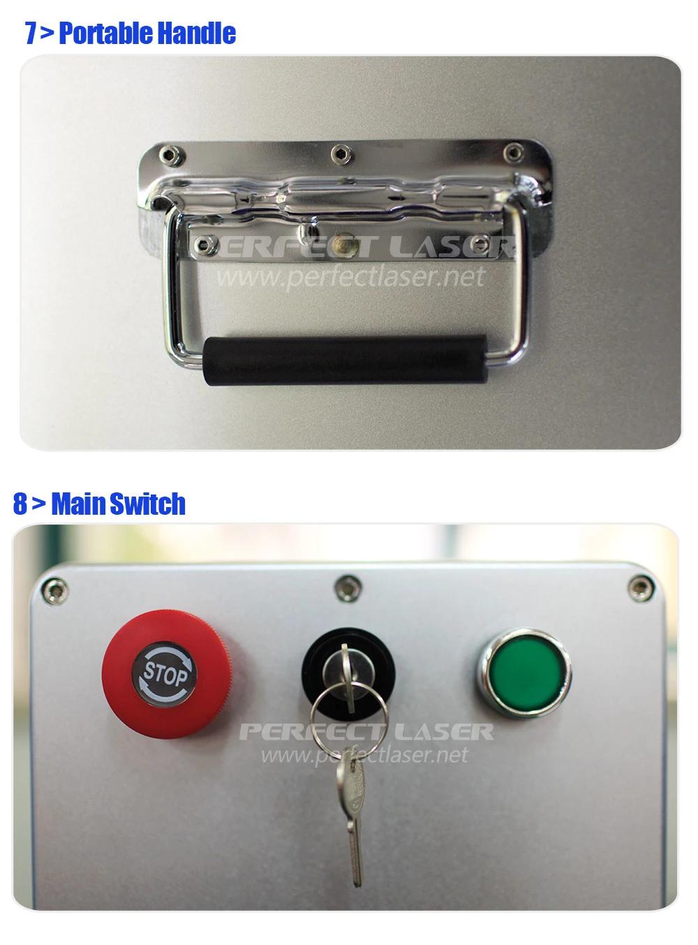 30W 50W 100W High Speed Fiber Metal Laser Marking Machine