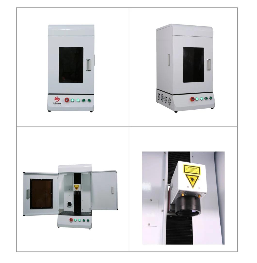 Hispeed Higher Accuracy Steel Material Surface Machine with RF Metal Tube Laser Source