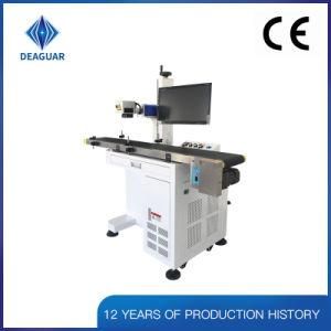 Logo Printing Machine 30W Automatic Fiber Laser Marking Machine