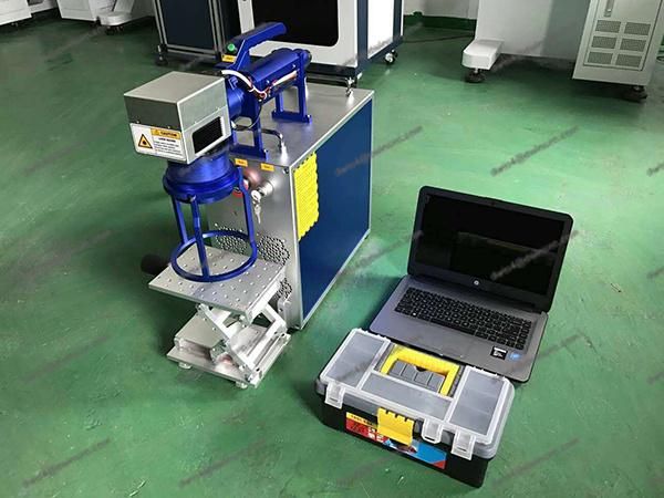 20W Metal Nonmetal Fiber Color Laser Marking Machines Price