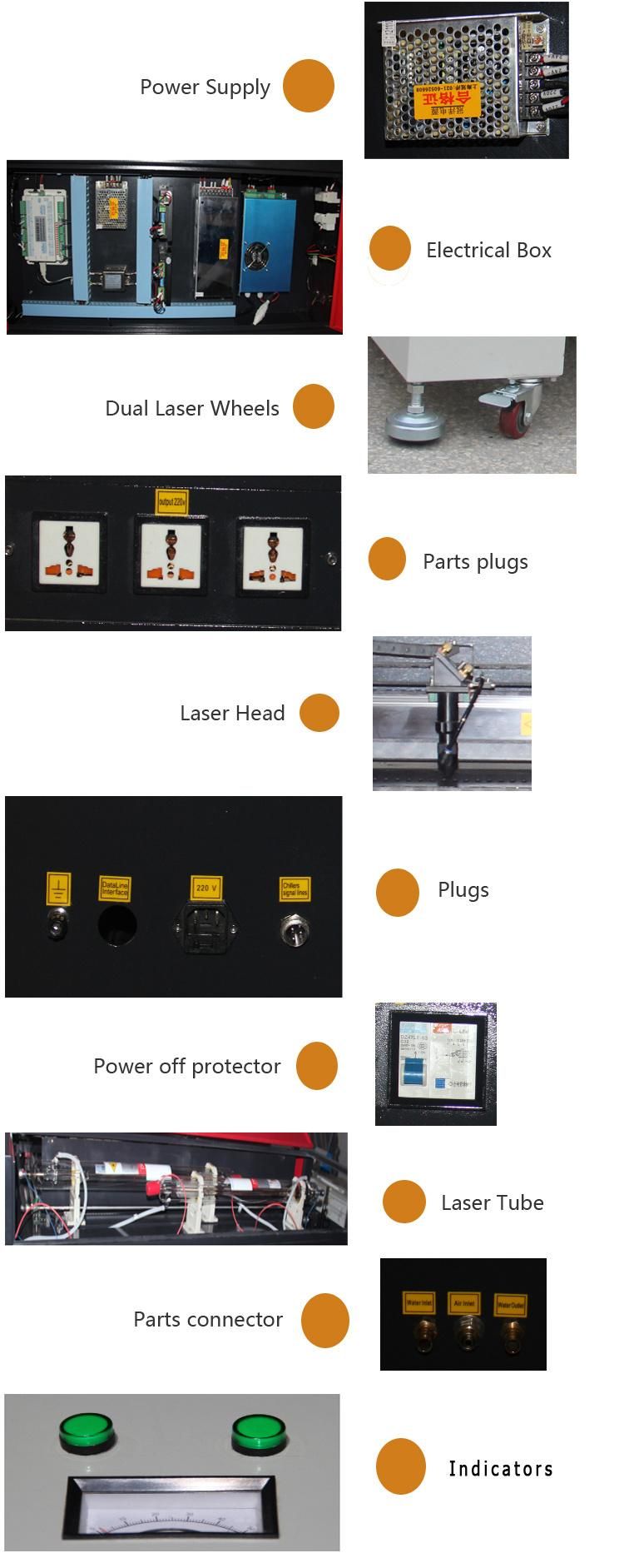 Best 1610 CNC 100W Marble Stone CO2 Laser Engraving Machine