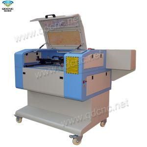Cost Price Plastic Mini CO2 Laser Engraving Machine with Imported Mirrors Qd-6040