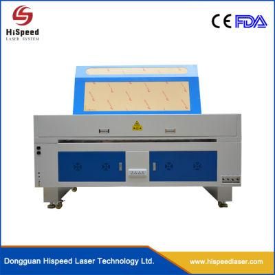 Hispeed Laser 100W 1390 CO2 Laser Cutting Machine and Laser Engraving Machine Fabric /Garment / Textile