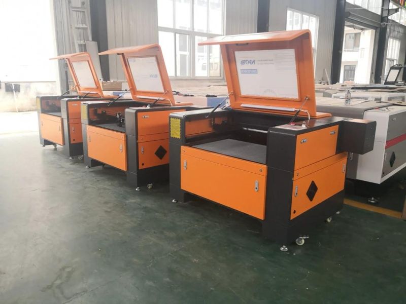 Wood Acrylic Glass Laser Engraver Flc9060 for Crafts Advertising