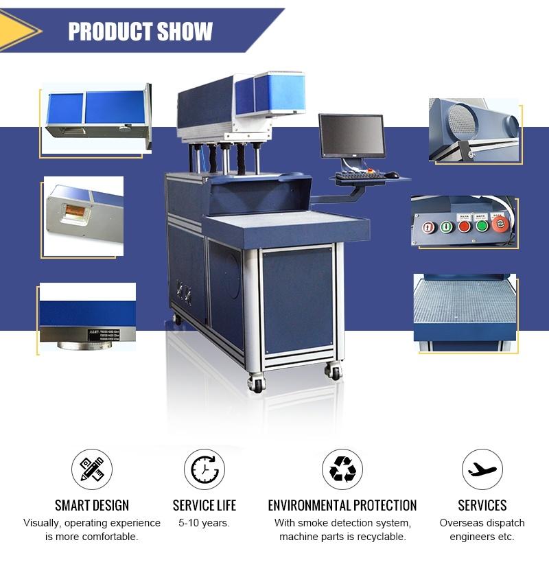 Long Lifetime Denim Jeans Laser Marking and Engraving Machine Price