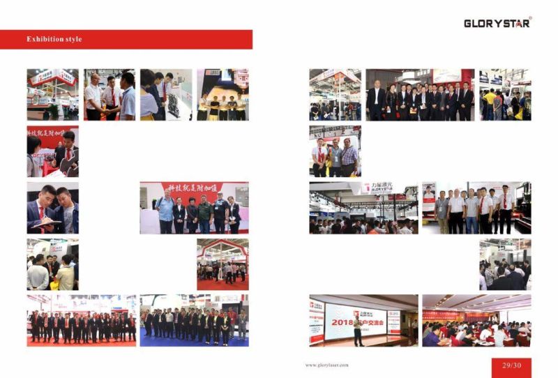 Packaged by Plywood Glorystar CNC Cutter Fiber Laser Cutting Machine
