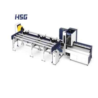 Pipe Laser Cutting Machine with Automatic Unloading Device