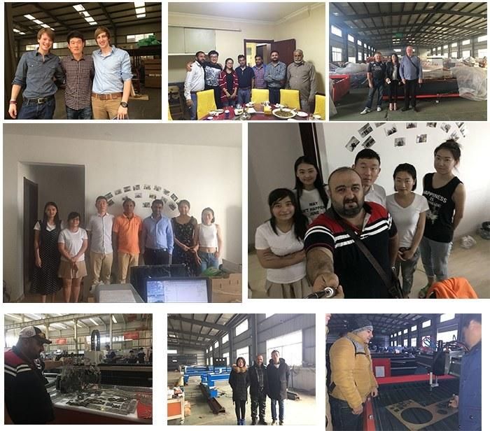 CNC Fiber Laser Cutting Machine for Metal Plate Cutting with Ipg/Raycus Power