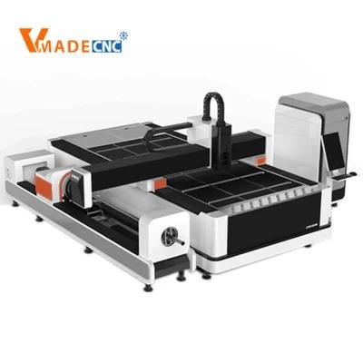 3015 1000W 2kw 4kw CNC Fiber Laser Cutting Machine Metal Tube Fiber Cutting Price