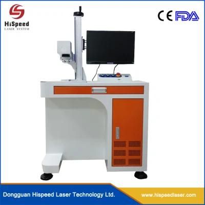 High Quality 50W Laser Hispeedlaser Coating Fiber Laser Marking Machine