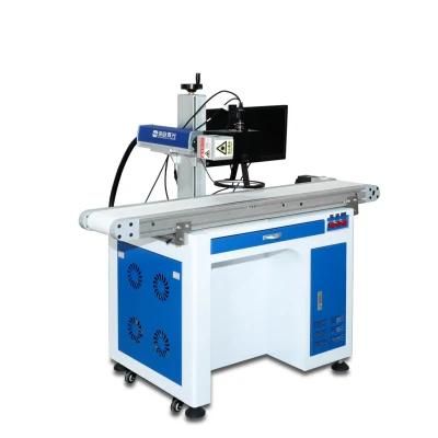 UV Laser Marking Machine with Visual Positioning System for for The Marking and Micropores of Food Packaging Materials