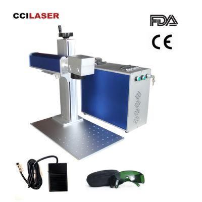 Portable Fiber Laser Printer Metal Engraving Machine for Laser Marking