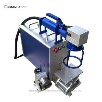 30W Handhold Metal Mini Laser Marking Machine with 3 Years Warranty