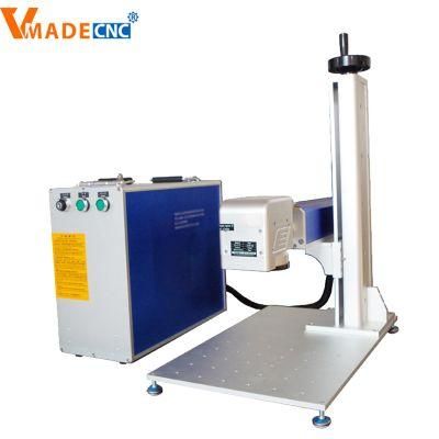 20W 30W Fiber Laser Color Laser Etching Marking Engraver Machine for Metal Material Product on Sale