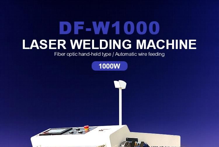 1500W Manual Metal Stainless Steel Fiber Handheld Laser Welding Machine with Auto Laser Cutter Device