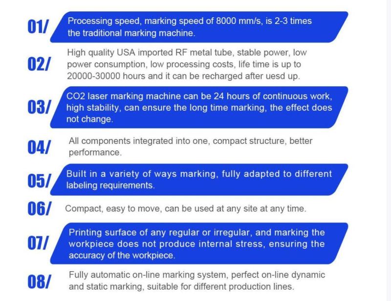 20W Desktop Type Cheap Price RF CO2 Glass Tube Laser Marking Machine
