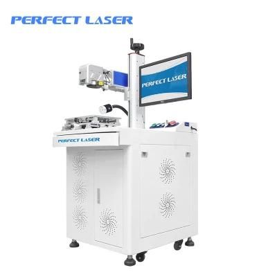 Metal Laser Date Number Printing Marking Machine with LED Light