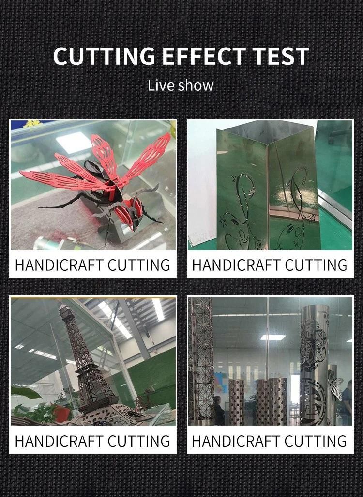 Previously 6015model 4000W Fiber CNC Laser Cutting Equipment with Closed Type Exchange Worktable Equipment for Industrial Use