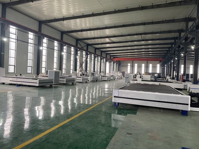 Factory Fiber Laser Cutting Machine Manufacturer 6000W Ms Mild Carbon Steel Laser Cutter Full Cover Exchange Table