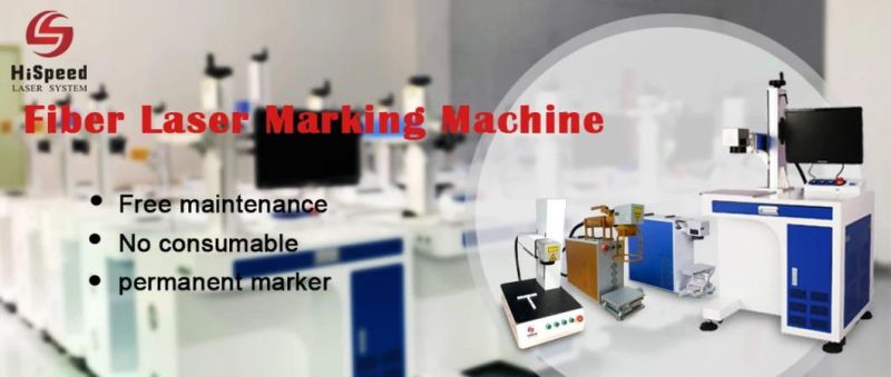 20W Desktop Fiber Laser Marking Equipment Laser Marker Laser Engraver for Metal