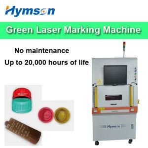 Fiber Machine Green Laser Marking for Pharmaceutical Packaging Bottles Surface Marking