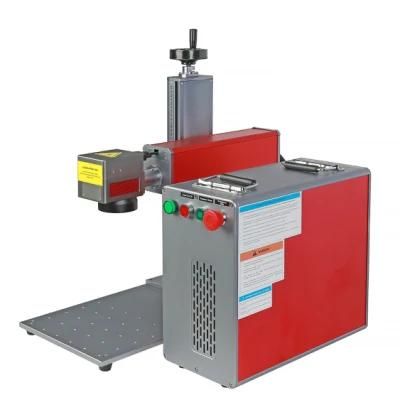 Desk Portable Split Type 20W 30W 50W Fiber Laser Marking Machine