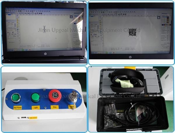 Aluminum-Plastic Panel Fiber Laser Marking Machine 20W