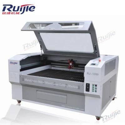 Metal/Non-Metal Mixed Laser Cutting Machine Rj-1390 for Stainless Steel and Acrylic