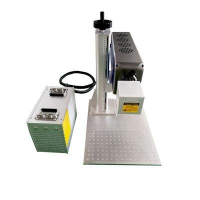 Bamboo Handicrafts Wood 30W 50W RF Metal Tube Galvo CO2 Laser Engraving Marking Machine