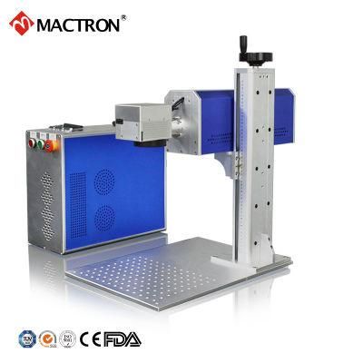 Affordable Portable Low Power CO2 Laser Marking Machine with Exchange Table