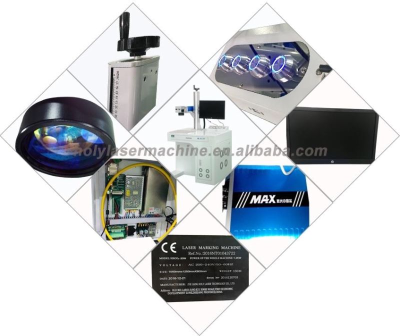 Hsgq-20W Fiber Laser Marking Machine Factory Price