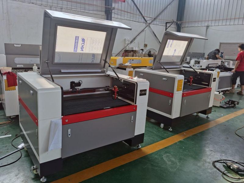 Wood Acrylic Fabric CO2 Laser Cutter with Dual Heads Flc1610d