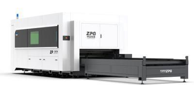 Zpg Economical 6kw 8000W 12kw 20000W 30kw Fiber Laser Cutting Machine for Steel/Copper/Brass