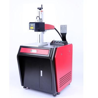 Auto Focus 3D 100W Stainless Steel Brass Ss Coin Mould Jpt Fiber Laser Marking Engraving Machine