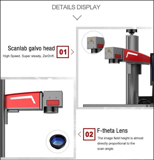 20W/30W/50W Fiber Laser Marking Machine Online Fly Laser Marking Machine