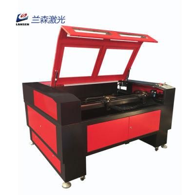 Leather Acrylic Reci 100W CO2 Laser Cutter with Double Heads