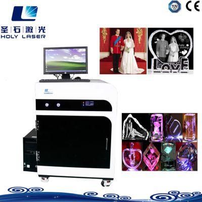 2D 3D Photo Crystal Glass Laser Inner Engraving Machine