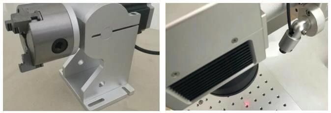 Automatic Logo CO2 Laser Marking Machine for Leather Wooden