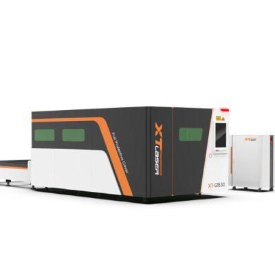 China 4000W 2000W 3000W Enclosed High Precision laser Cutter Engraver Metal CNC Fiber Laser Cutting Machine Prices for Sale