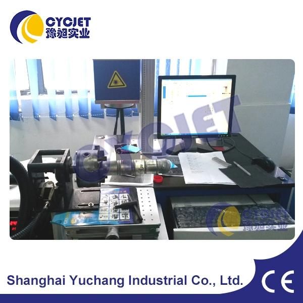 Cycjet Laser Carving Machine for Metal Logo Coding