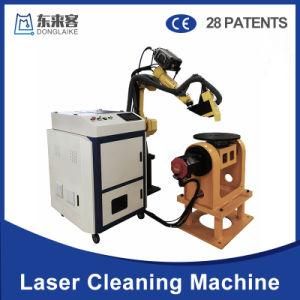 Manual Laser Cleaner Air-Cooled 100W 1000W Laser Cleaning Machine Laser Rust Remover Machine Removal of Waste Residue for Rubber Mold Metal