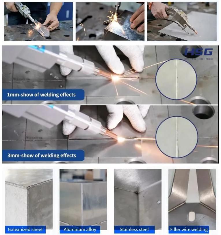 High Productivity Welder Laser 1000W 1500W 2000W Fiber Laser Optic Welder Channel Laser Welding Machine Price for Sale