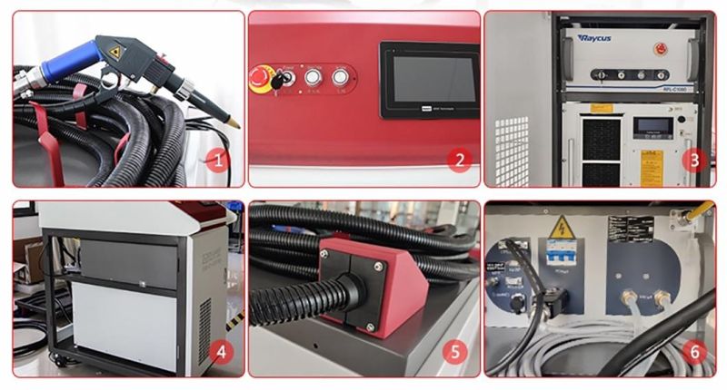 Hotsale Hand-Held Fiber Laser Welding Machine with Raycus Laser Source for Stainless Steel and Carbon Steel1kw 1kw 1.5kw 2kw